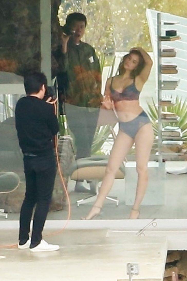 Havuzlu villada gizlice görüntülendiler!  G1