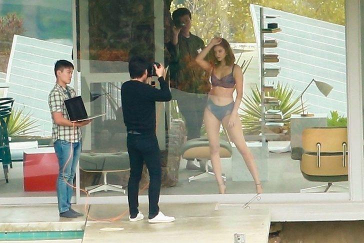 Havuzlu villada gizlice görüntülendiler!  G2