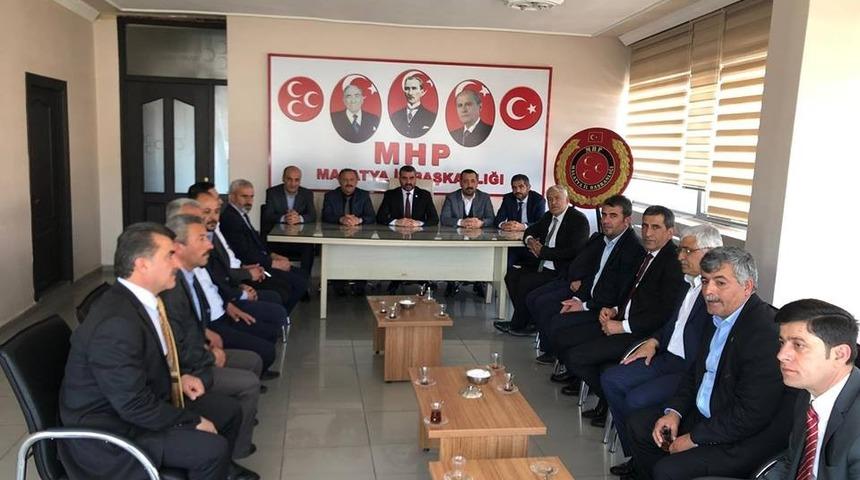 Muhtarlardan Avşar&rsquo;a ziyaret