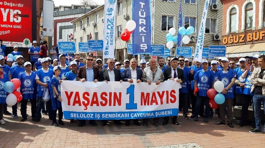 &Ccedil;aycuma &rsquo;da 1 Mayıs Emek ve Dayanışma G&uuml;n&uuml;