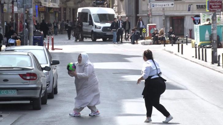 Sıraselviler'de esnaf voleybol oynadı G2