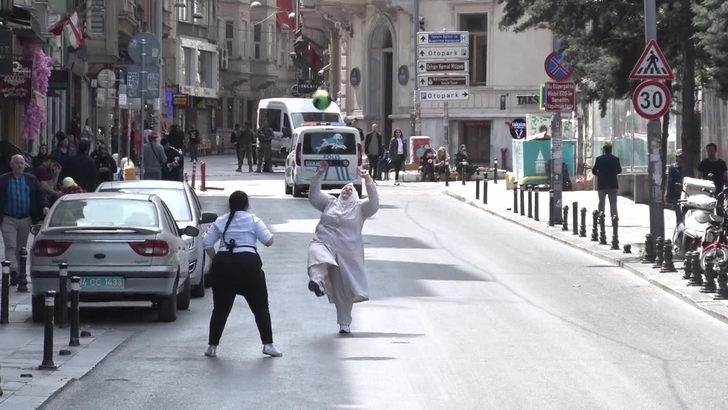 Sıraselviler'de esnaf voleybol oynadı G5