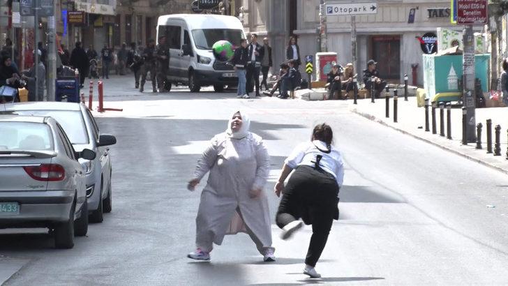 Sıraselviler'de esnaf voleybol oynadı G1