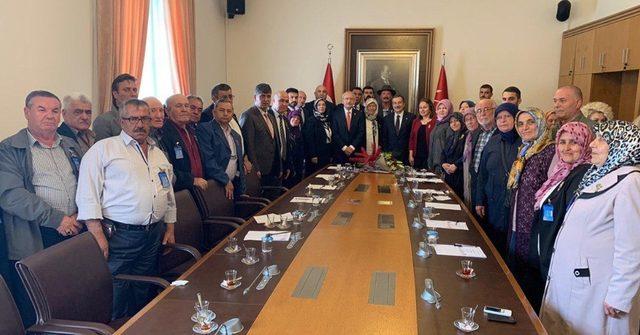 Şehit ailelerinden Anıtkabir ve TBMM ziyareti