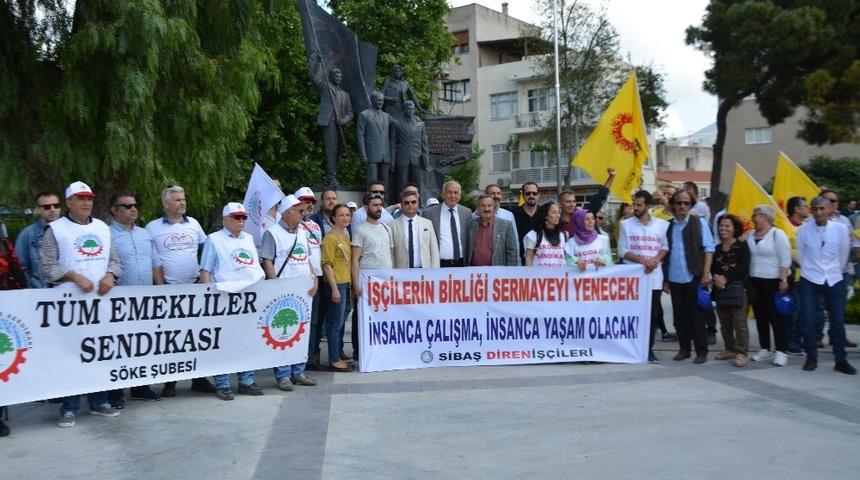 S&ouml;ke&rsquo;de 1 Mayıs İş&ccedil;i Bayramı kutlamaları