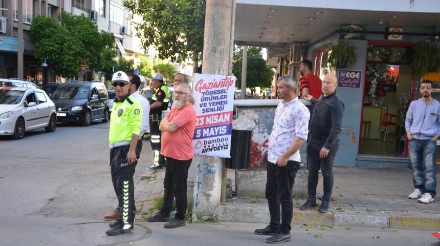 Yavru karga itfaiye ve polise zor anlar yaşattı