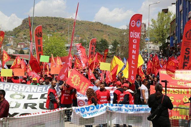 Tunceli’de 1 Mayıs kutlaması