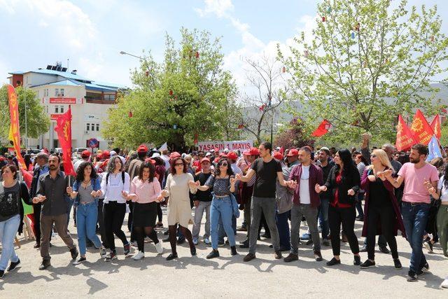 Tunceli’de 1 Mayıs kutlaması