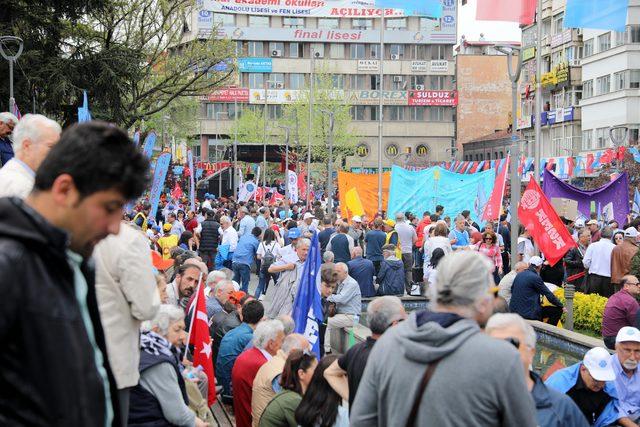 Trabzon’da, 1 Mayıs coşkusu
