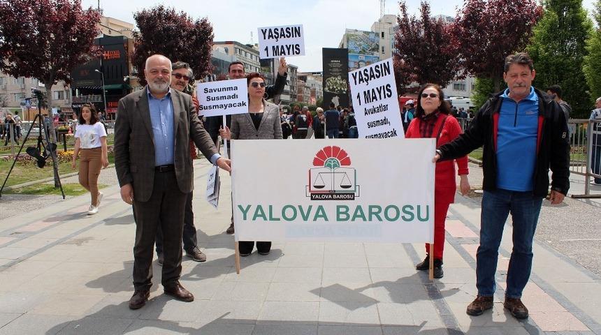 Yalova&rsquo;da 1 Mayıs&rsquo;a s&ouml;n&uuml;k kutlama