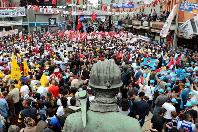 Emeğin başkenti Zonguldak'ta 1 Mayıs coşkuyla kutlandı