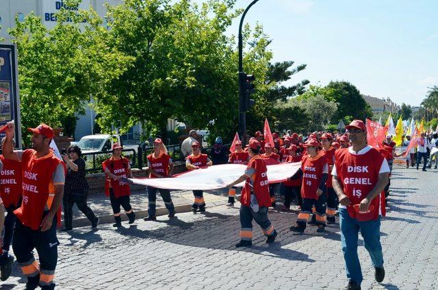 1 Mayıs işçi bayramı Didim’de kutlandı