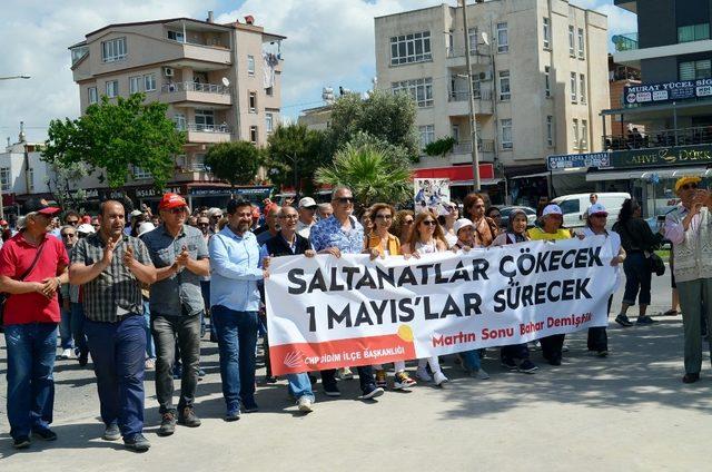 1 Mayıs işçi bayramı Didim’de kutlandı