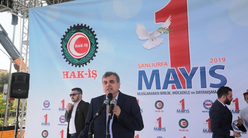 Beyazg&uuml;l, 1 Mayıs&rsquo;ı kutladı