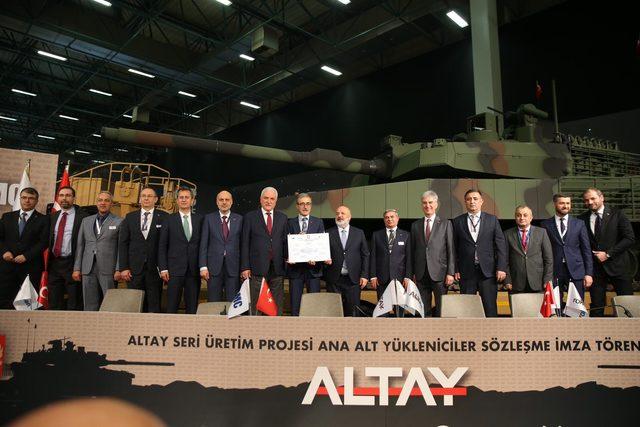  Altay  tankında ASELSAN sistemleri kullanılacak 1