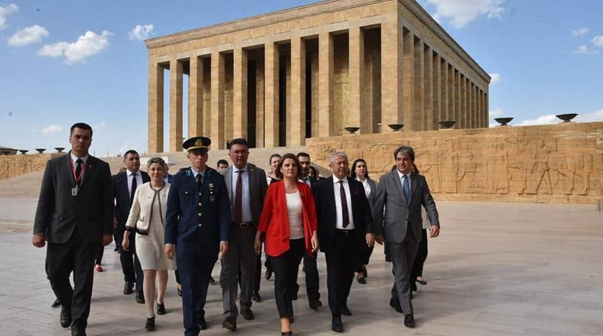 Başkan Hürriyet’ten Ankara temasları