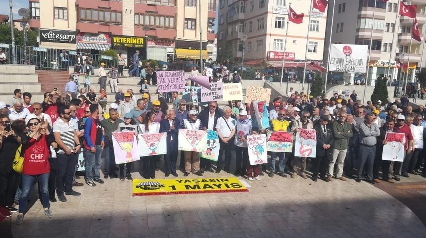 Sendikalar 1 Mayısı Safranbolu&rsquo;da kutladı