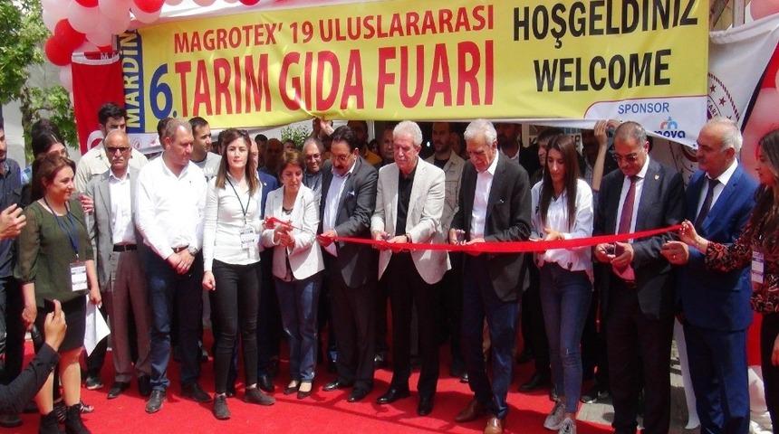 Mardin&rsquo;de MAGROTEX 19 Uluslararası 6. Gıda ve Tarım Fuarı a&ccedil;ıldı