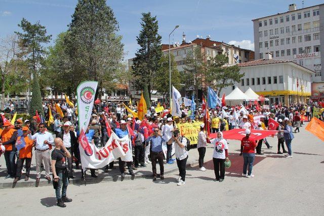 Çorum’da 1 Mayıs kutlamaları