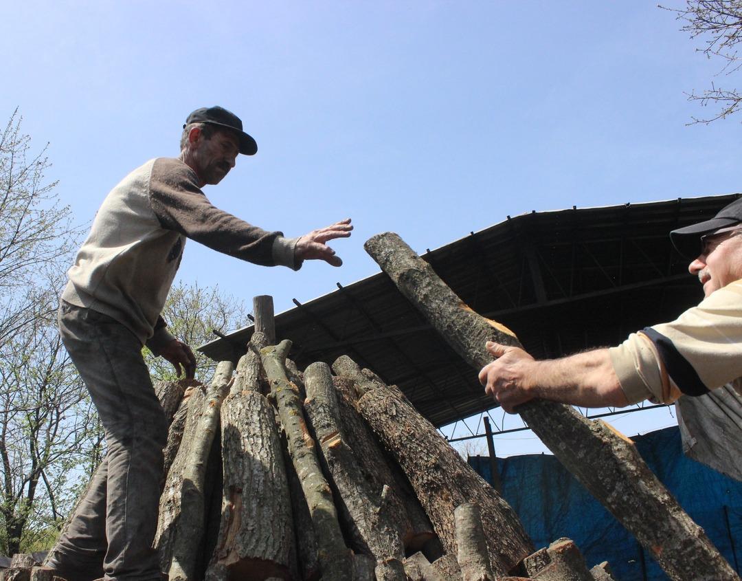 Odunları yakarak tonunu 4 bin 500 liraya satıyorlar