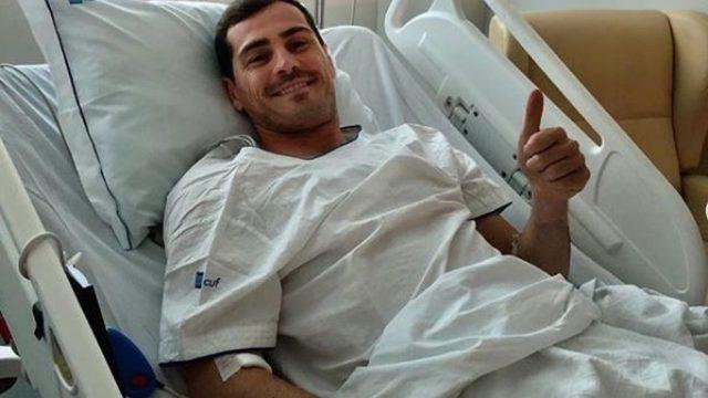 Casillas: Büyük bir korku yaşadım ama iyiyim