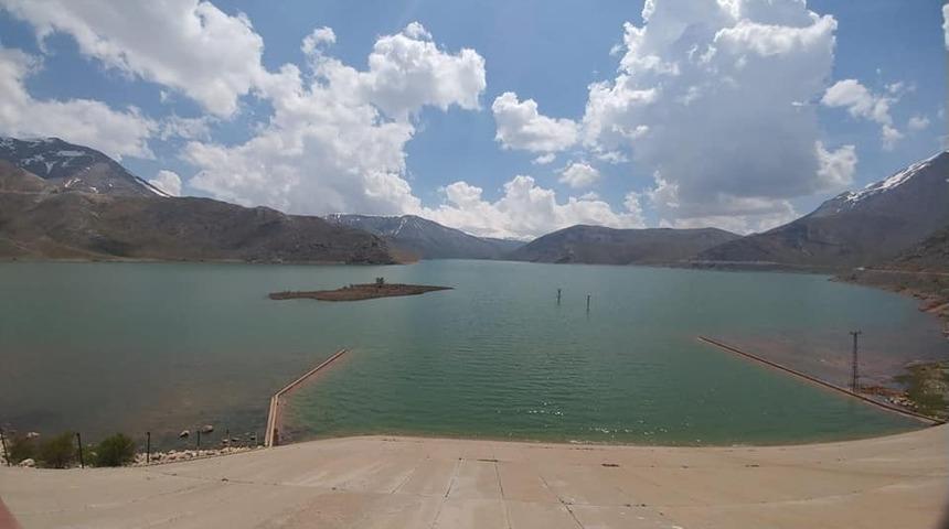 &Ccedil;at barajında 85 milyon metrek&uuml;p su birikti