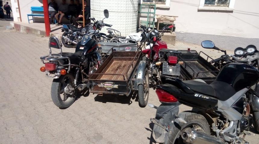 Motosiklet hırsızı tutuklandı