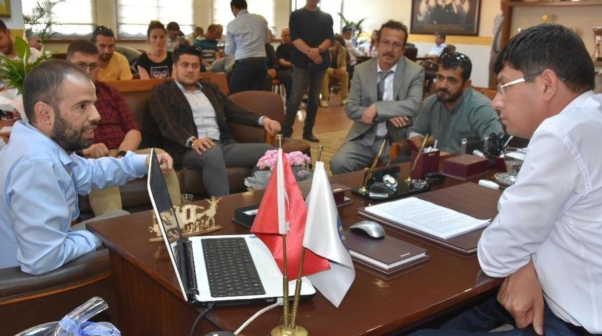 NAZBİDOS’tan Başkan Özcan’a ziyaret