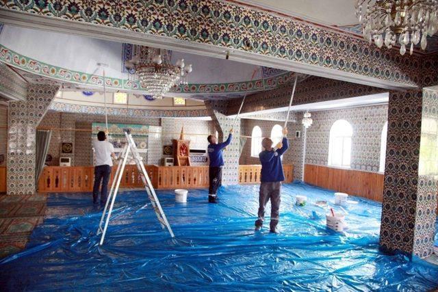 Çırçır Camii’nde onarım çalışmaları devam ediyor