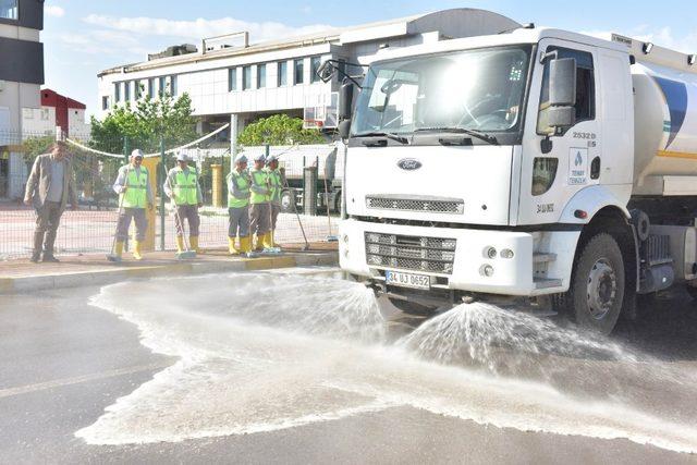 Kepez’de 68 mahalleye bahar temizliği