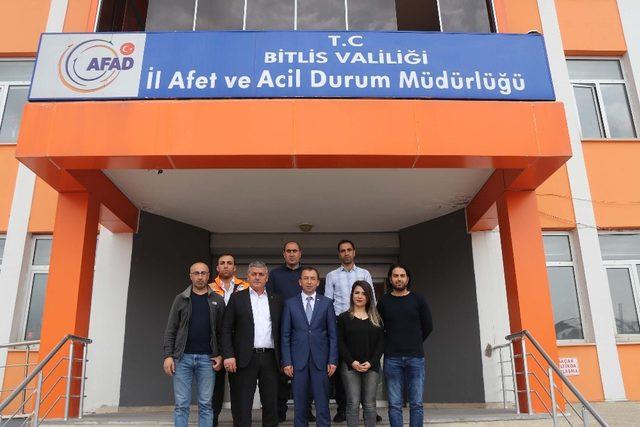 AFAD-SEN Genel Başkanı Çelik’in Bitlis ziyareti