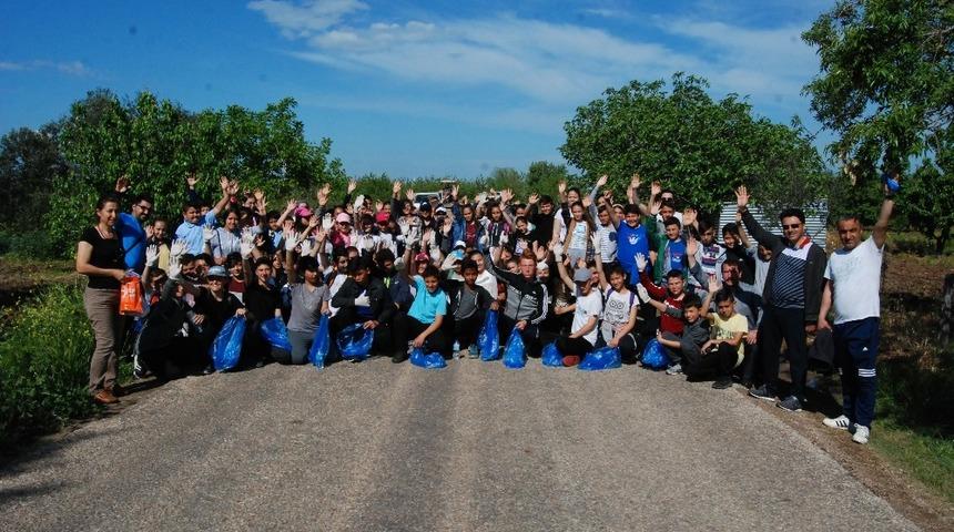Bayrami&ccedil;&rsquo;te &ouml;ğrenciler doğayla buluştu