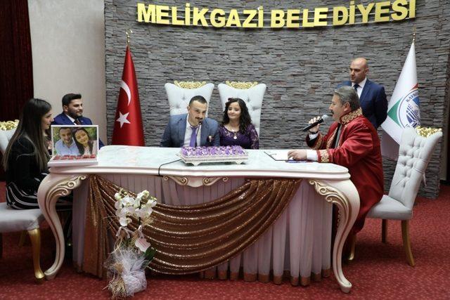 2019 yılının ilk dört ayında Melikgazi’de 1071 nikah kıyıldı