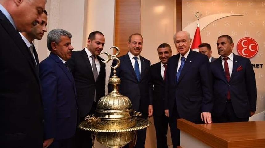 MHP Lideri Bahçeli’ye ’Paşa Mangalı’ hediyesi