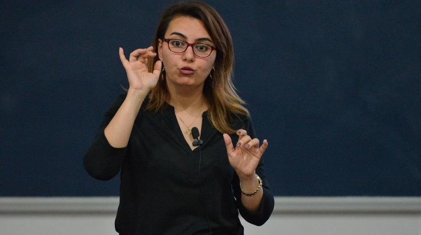 SA&Uuml;&rsquo;de &lsquo;Yeni medya sanatı&rsquo; isimli s&ouml;yleşi d&uuml;zenledi