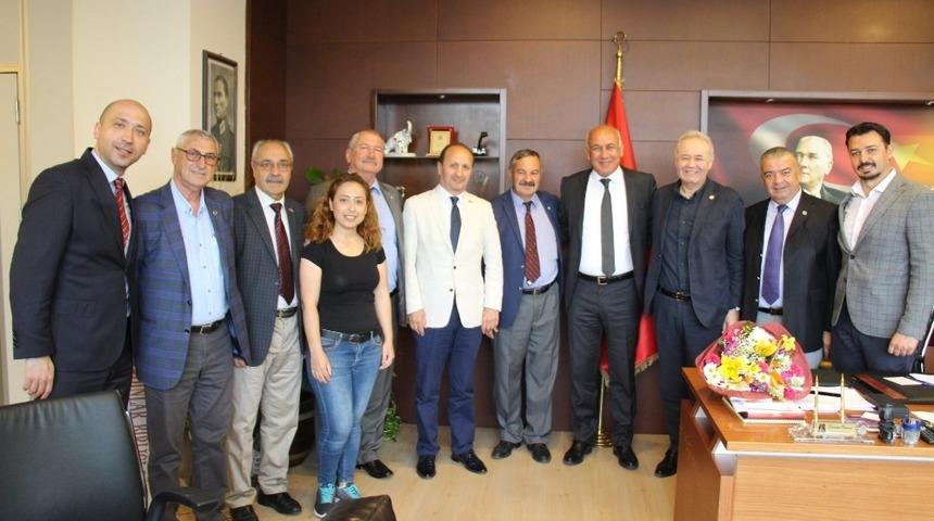 İYİ Parti Milletvekili Aydın Adnan Sezgin&rsquo;den Başkan Tuncel&rsquo;e Ziyaret