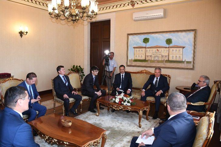 Özbek heyetten Antalyalı işadamlarına davet G5