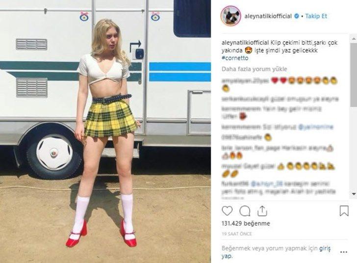 Aleyna Tilki müjdeyi böyle verdi G5