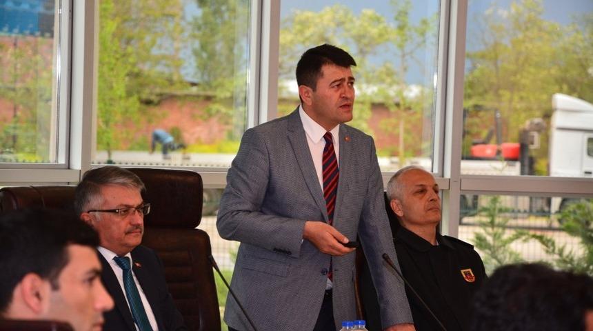 Orman yangınları ile m&uuml;cadele komisyonu toplandı