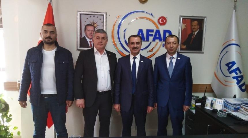 AFAD-SEN Genel Başkanı &Ccedil;elik&rsquo;ten Siirt ziyareti