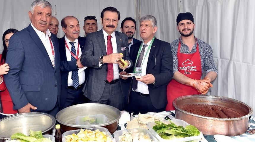 ATSO, TOBB&rsquo;un 75. Genel Kurulunda Adıyaman &ccedil;iğ k&ouml;ftesini tanıttı