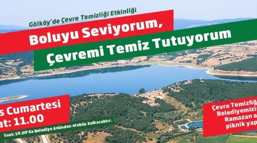 Bolu Belediyesi’nden çevre temizliği etkinliği