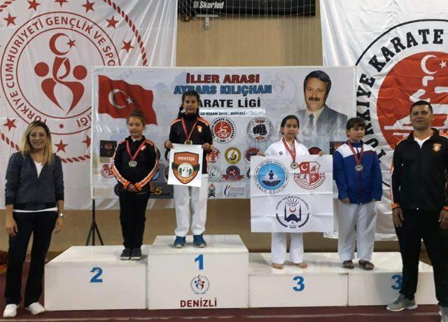 Menteşe Belediyesi karate takımından 9 madalya