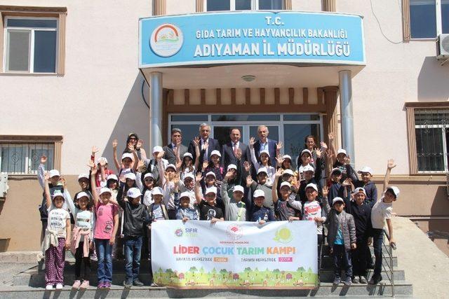 “Lider Çocuk Tarım Kampı” büyük bir coşkuyla gerçekleştirildi