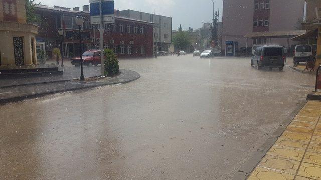 Gaziantep’te dolu yağışı etkili oldu