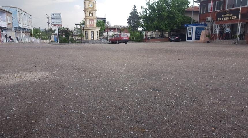 Gaziantep&rsquo;te dolu yağışı etkili oldu