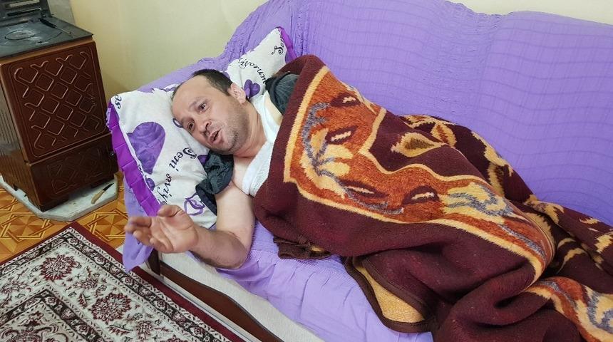 Otomobilin &ccedil;arptığı engelli vatandaş dehşet anlarını anlattı