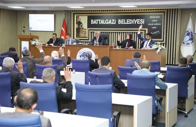 Battalgazi Belediye Meclisi mayıs toplantısını yaptı