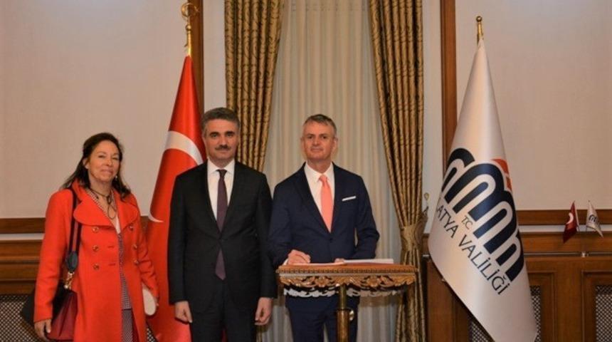 Kanada Büyükelçisinden Vali Baruş’a ziyaret