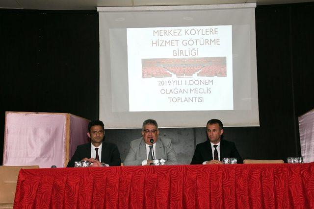 Merkez köylere hizmet götürme birliğinin encümen seçimleri yapıldı